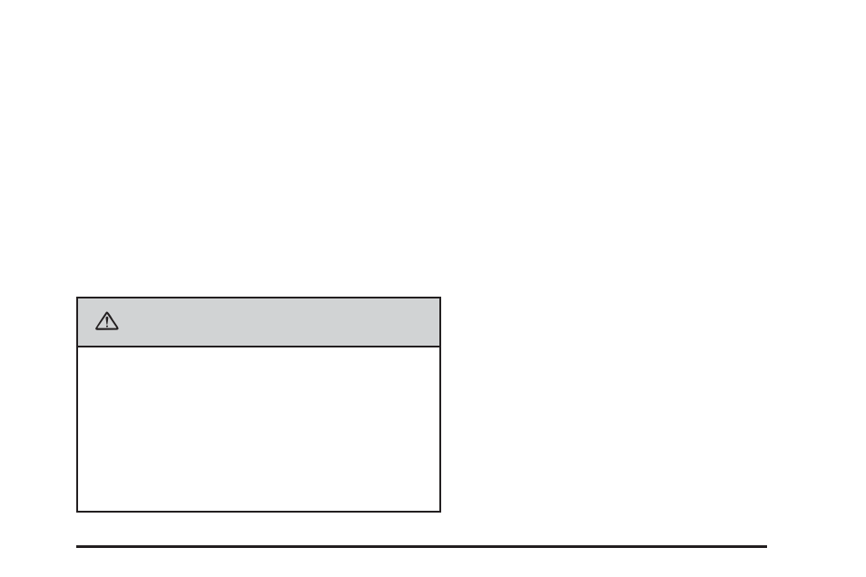 Caution | Cadillac 2006 XLR User Manual | Page 405 / 448