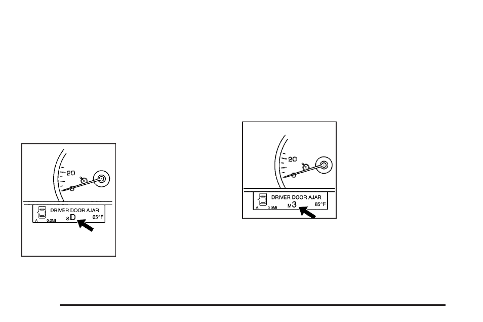 Driver shift control (dsc) | Cadillac 2006 STS User Manual | Page 104 / 478