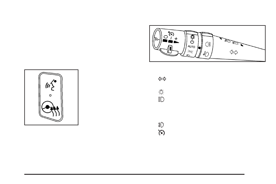 Heated steering wheel, Turn signal/multifunction lever, Turn | Signal/multifunction lever | Cadillac 2006 STS User Manual | Page 151 / 478