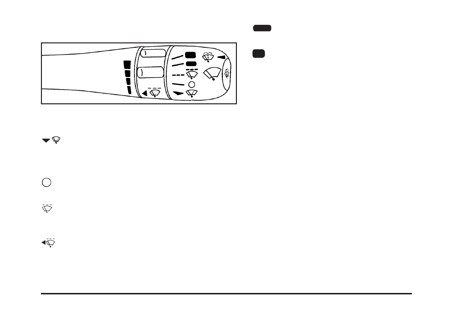 Windshield wipers, Windshield wipers -13, Windshield | Wipers | Cadillac 2006 STS User Manual | Page 157 / 478