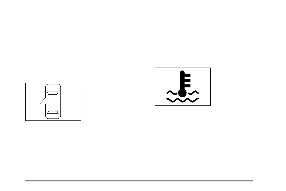 Competitive driving (sts-v only), Driver door ajar, Engine coolant hot idle engine | Cadillac 2006 STS User Manual | Page 227 / 478