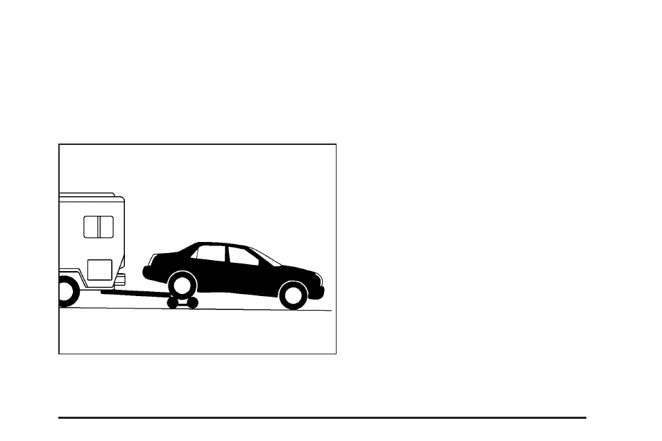 Dolly towing (sts-v), Dolly towing (all-wheel-drive vehicles) | Cadillac 2006 STS User Manual | Page 305 / 478