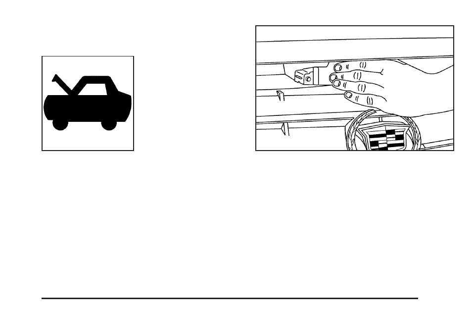 Hood release, Hood release -11 | Cadillac 2006 STS User Manual | Page 323 / 478