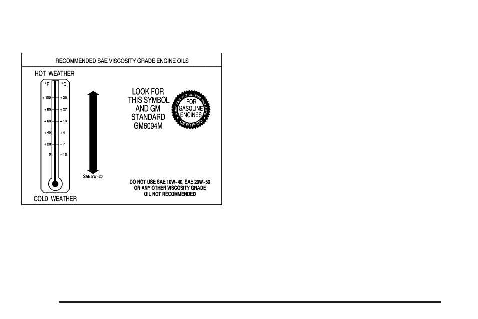 What kind of engine oil to use | Cadillac 2006 STS User Manual | Page 332 / 478