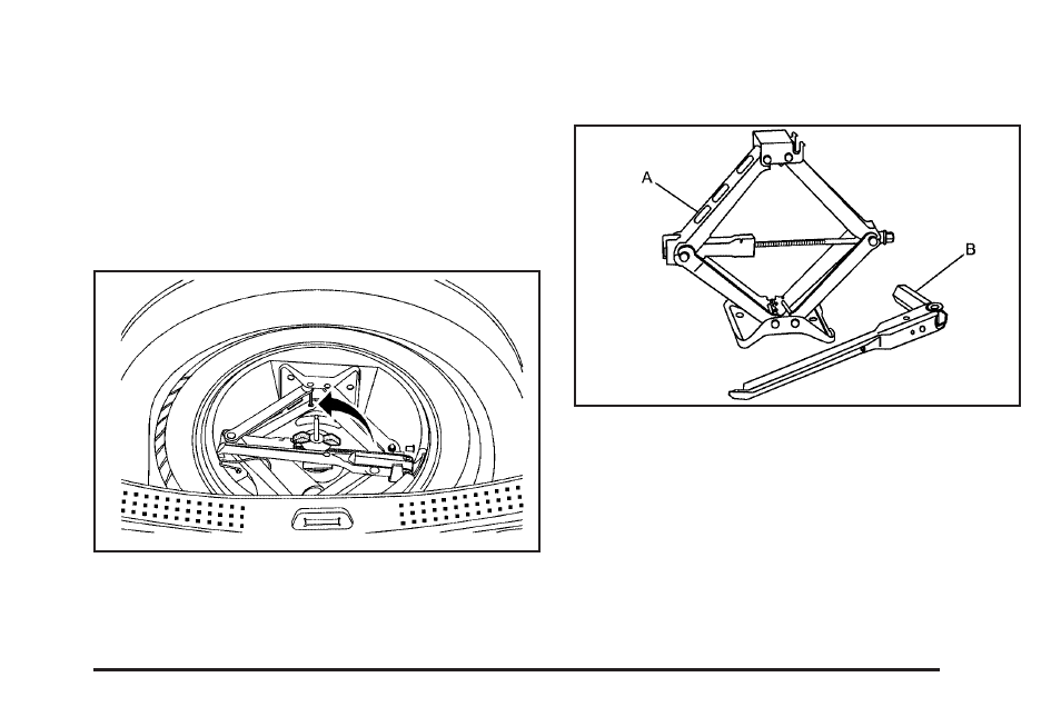 Removing the spare tire and tools (sts only), Removing the spare tire and tools, Sts only) -85 | Cadillac 2006 STS User Manual | Page 397 / 478