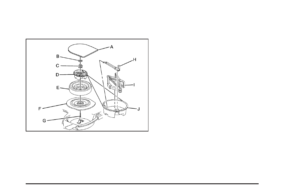 Compact spare tire (sts only), Compact spare tire (sts only) -93, Compact spare tire and tools | Cadillac 2006 STS User Manual | Page 405 / 478