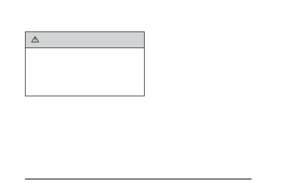 Caution | Cadillac 2006 STS User Manual | Page 441 / 478