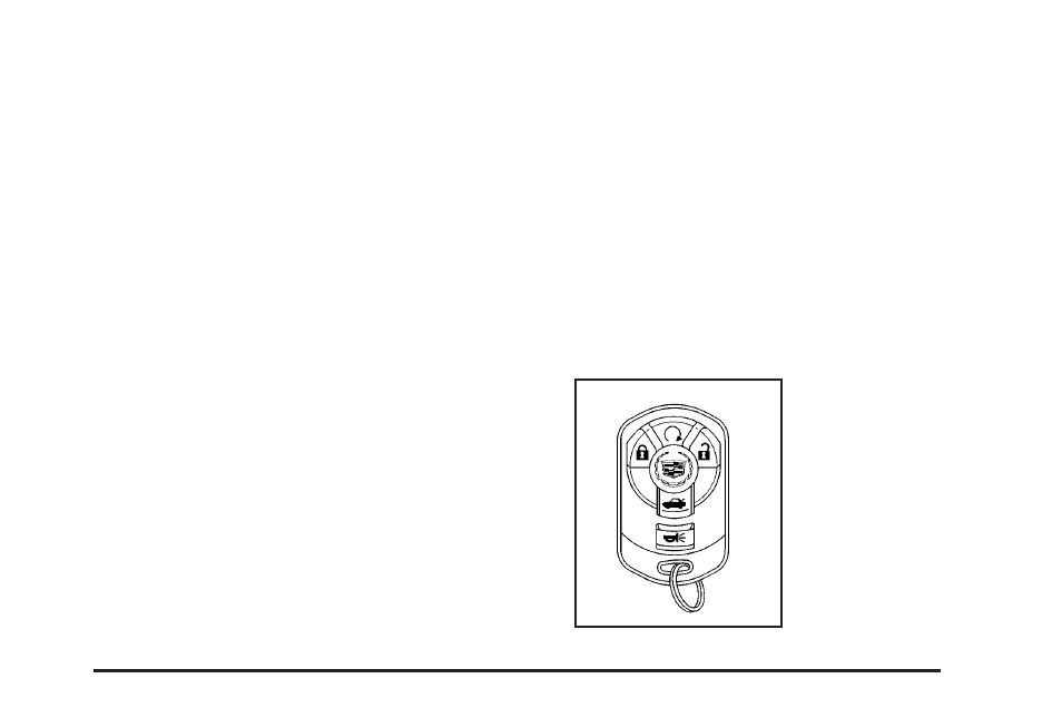 Keyless access system operation, Keyless access system operation -5 | Cadillac 2006 STS User Manual | Page 75 / 478