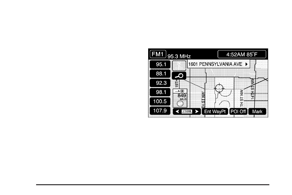 Easy planning route | Cadillac 2005 XLR User Manual | Page 216 / 438