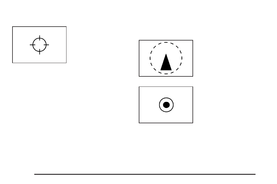 Symbols, Symbols -36, Scrolling the map | Cadillac 2005 XLR User Manual | Page 230 / 438