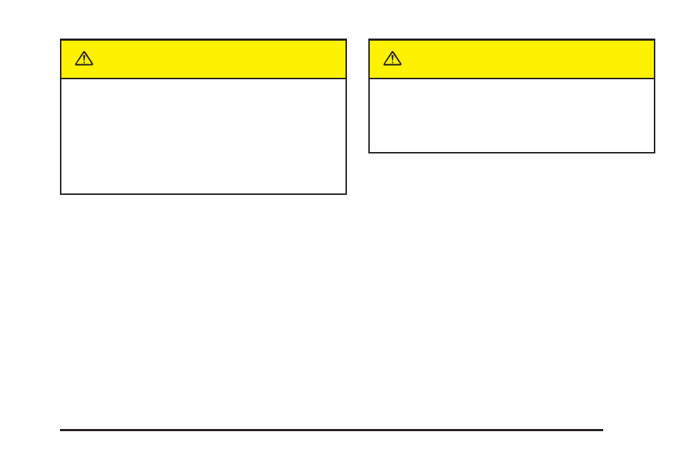 Caution | Cadillac 2005 XLR User Manual | Page 317 / 438