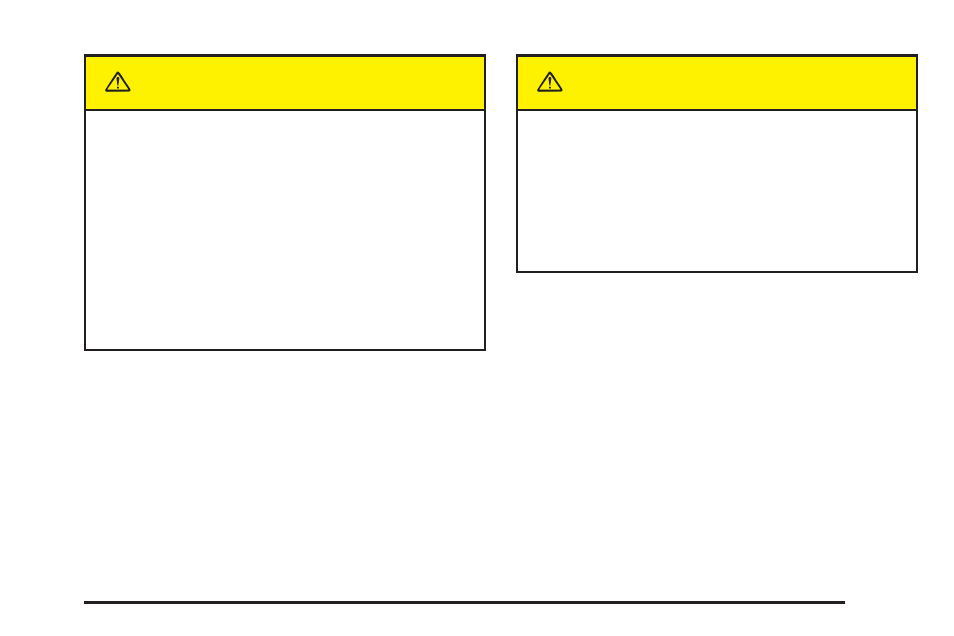 Caution | Cadillac 2005 XLR User Manual | Page 377 / 438