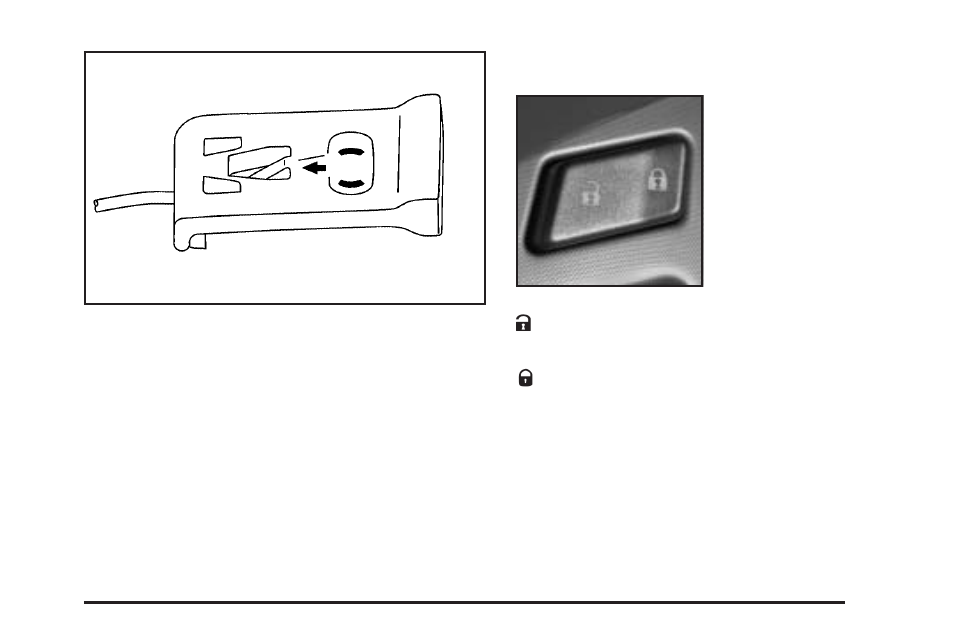 Power door locks, Power door locks -11 | Cadillac 2005 XLR User Manual | Page 67 / 438