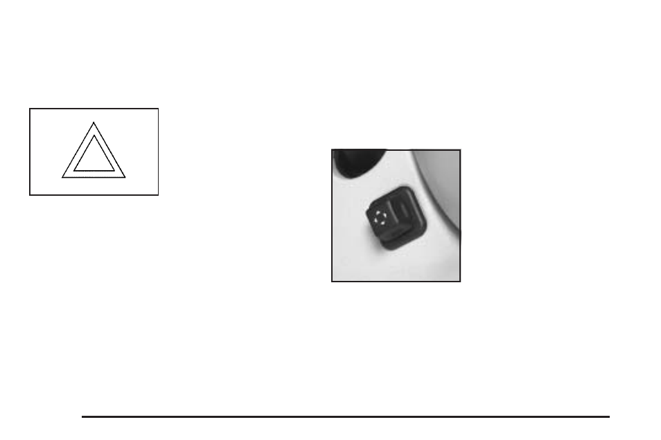 Hazard warning flashers, Other warning devices, Horn | Power tilt wheel and telescopic steering column, Steering column -6, Hazard, Warning flashers | Cadillac 2005 STS User Manual | Page 138 / 438