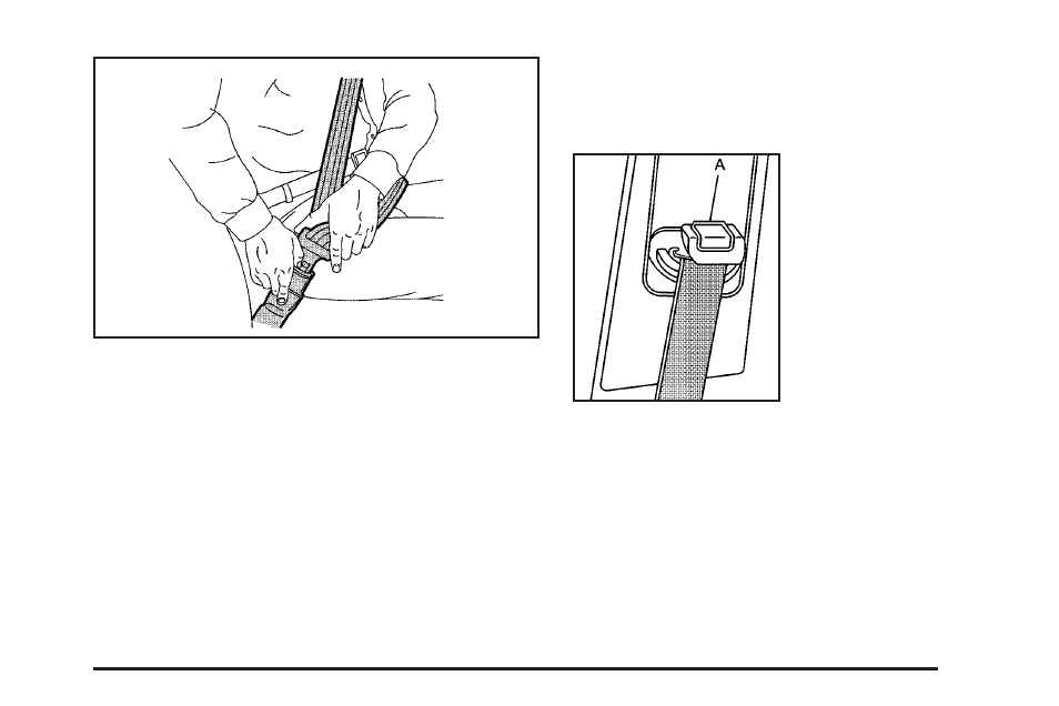 Shoulder belt height adjustment, Shoulder belt height adjustment -19 | Cadillac 2005 STS User Manual | Page 25 / 438