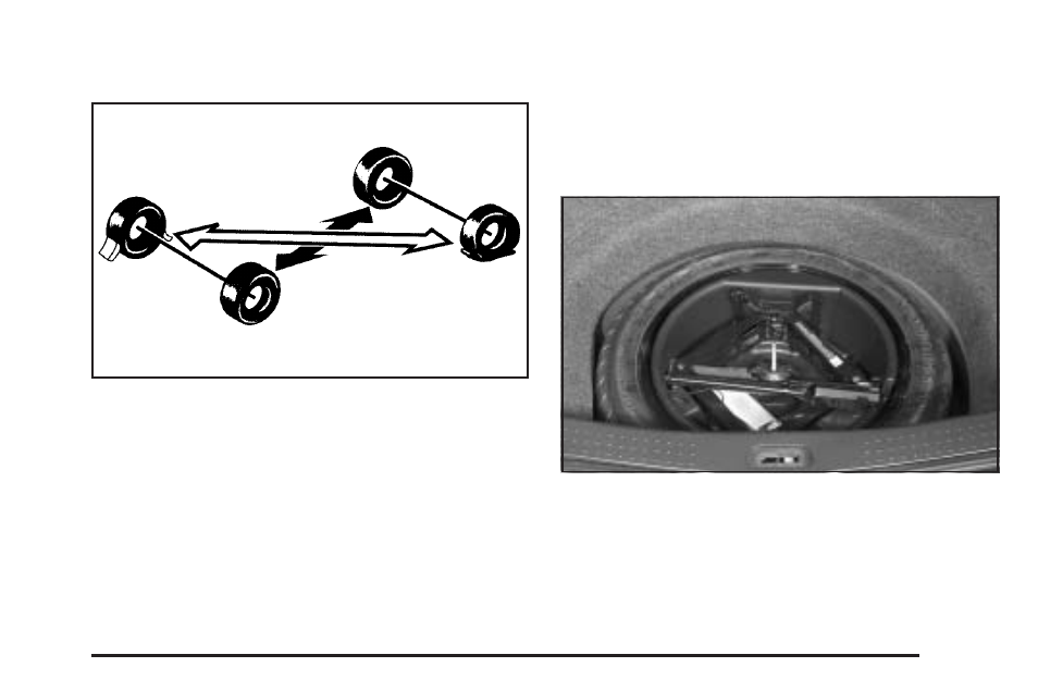 Removing the spare tire and tools, Removing the spare tire and tools -73 | Cadillac 2005 STS User Manual | Page 363 / 438