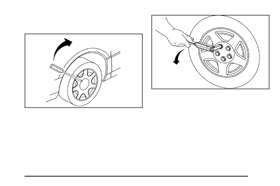 Removing the flat tire and installing the, Spare tire -75 | Cadillac 2005 STS User Manual | Page 365 / 438