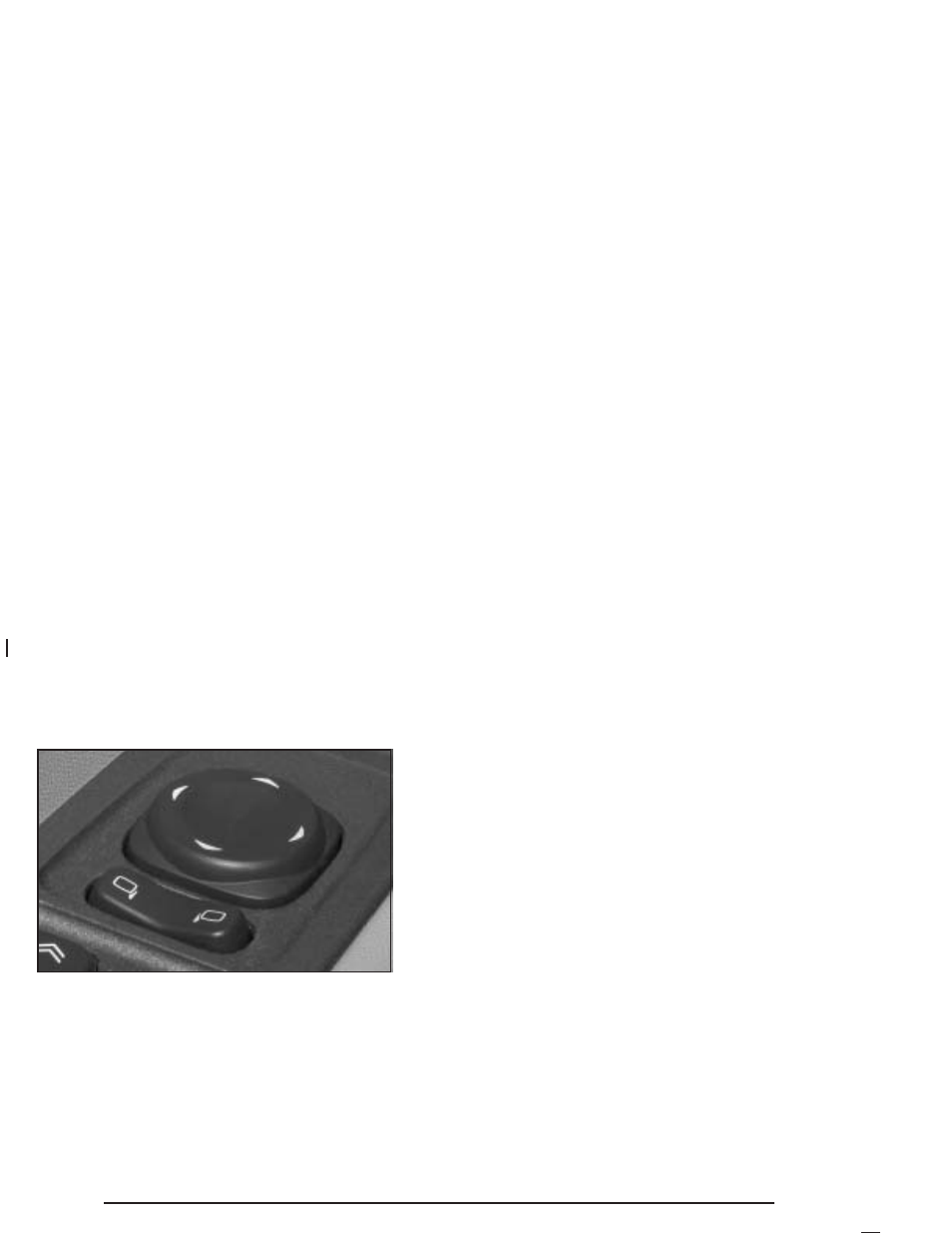 Outside power heated mirrors, Power heated mirrors -38 | Cadillac 2005 SRX User Manual | Page 104 / 442