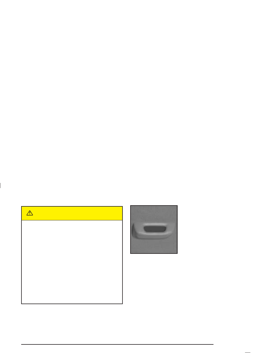 Caution | Cadillac 2005 SRX User Manual | Page 141 / 442