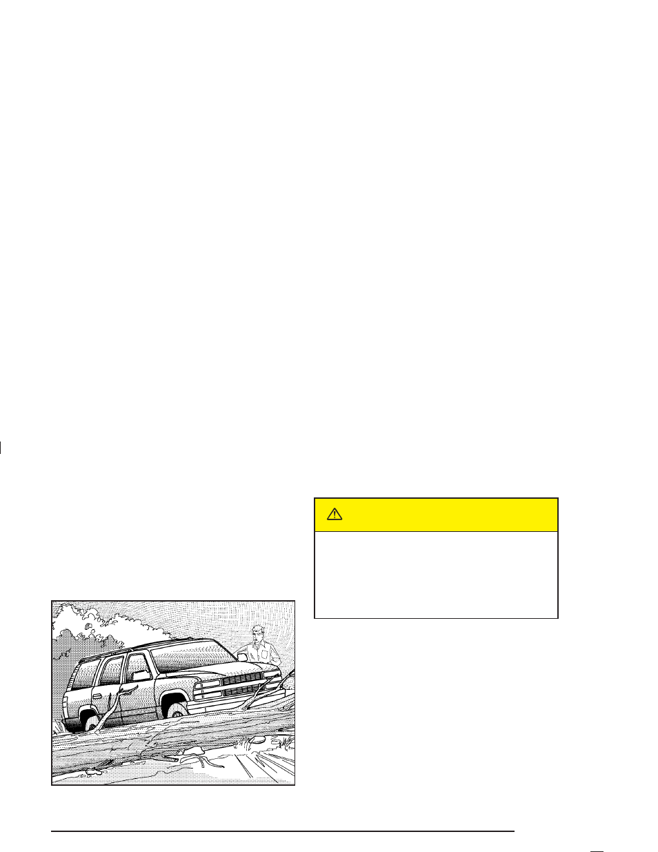 Caution | Cadillac 2005 SRX User Manual | Page 261 / 442