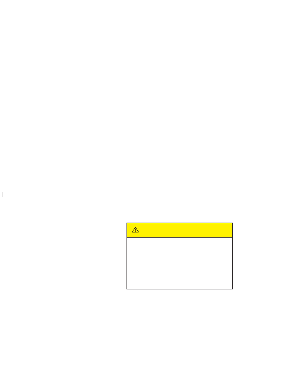 Caution | Cadillac 2005 SRX User Manual | Page 268 / 442