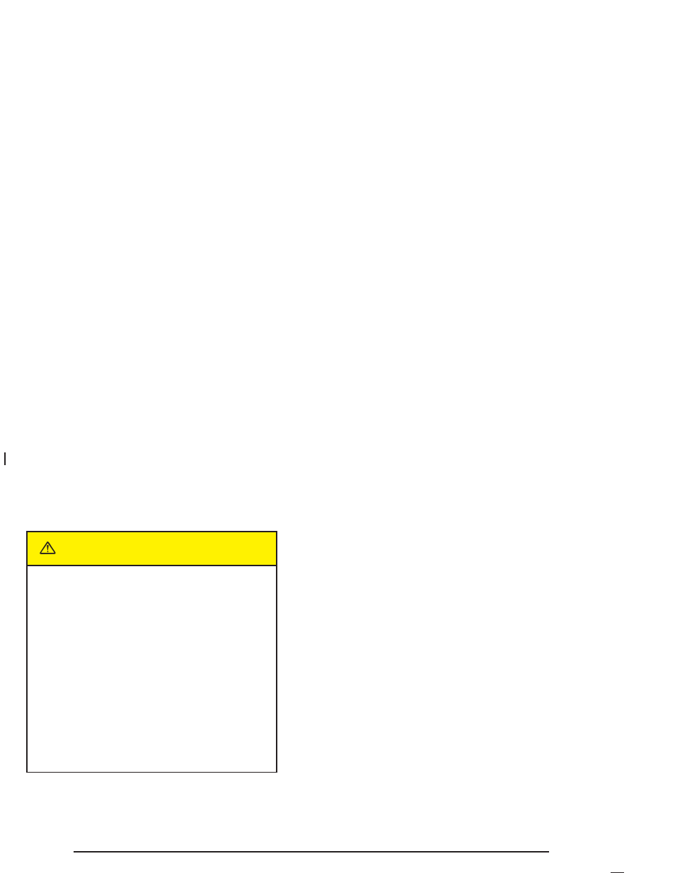 Caution | Cadillac 2005 SRX User Manual | Page 322 / 442