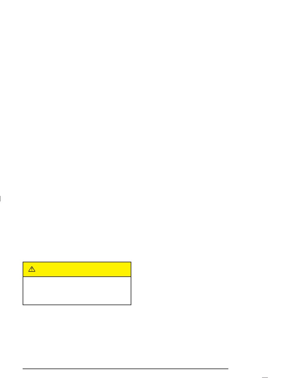 Caution | Cadillac 2005 SRX User Manual | Page 333 / 442
