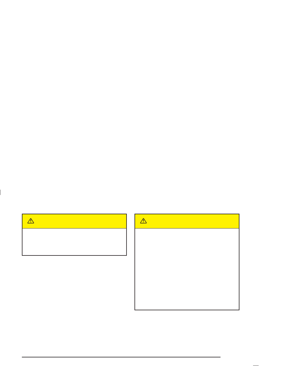 Caution | Cadillac 2005 SRX User Manual | Page 337 / 442