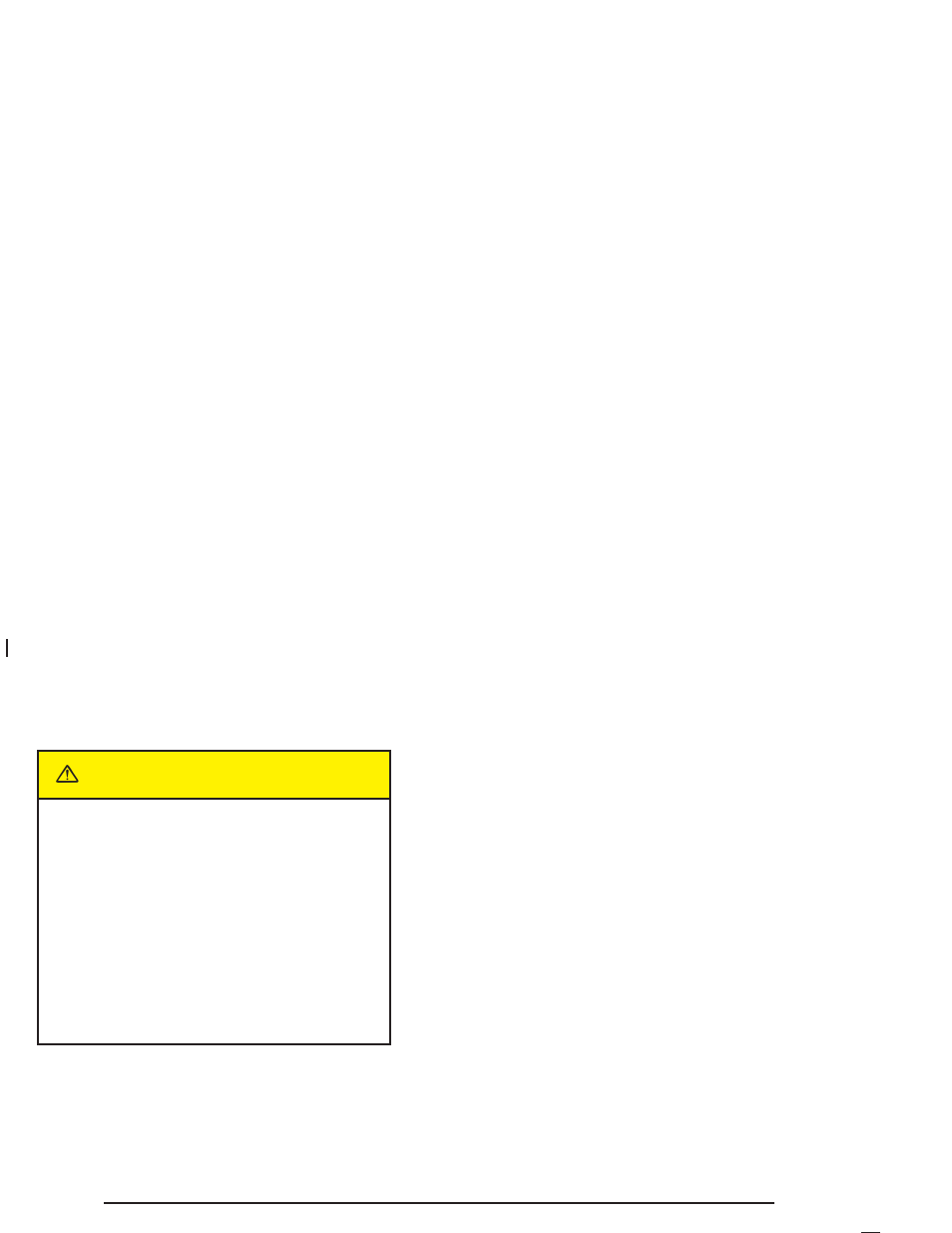 Caution | Cadillac 2005 SRX User Manual | Page 354 / 442