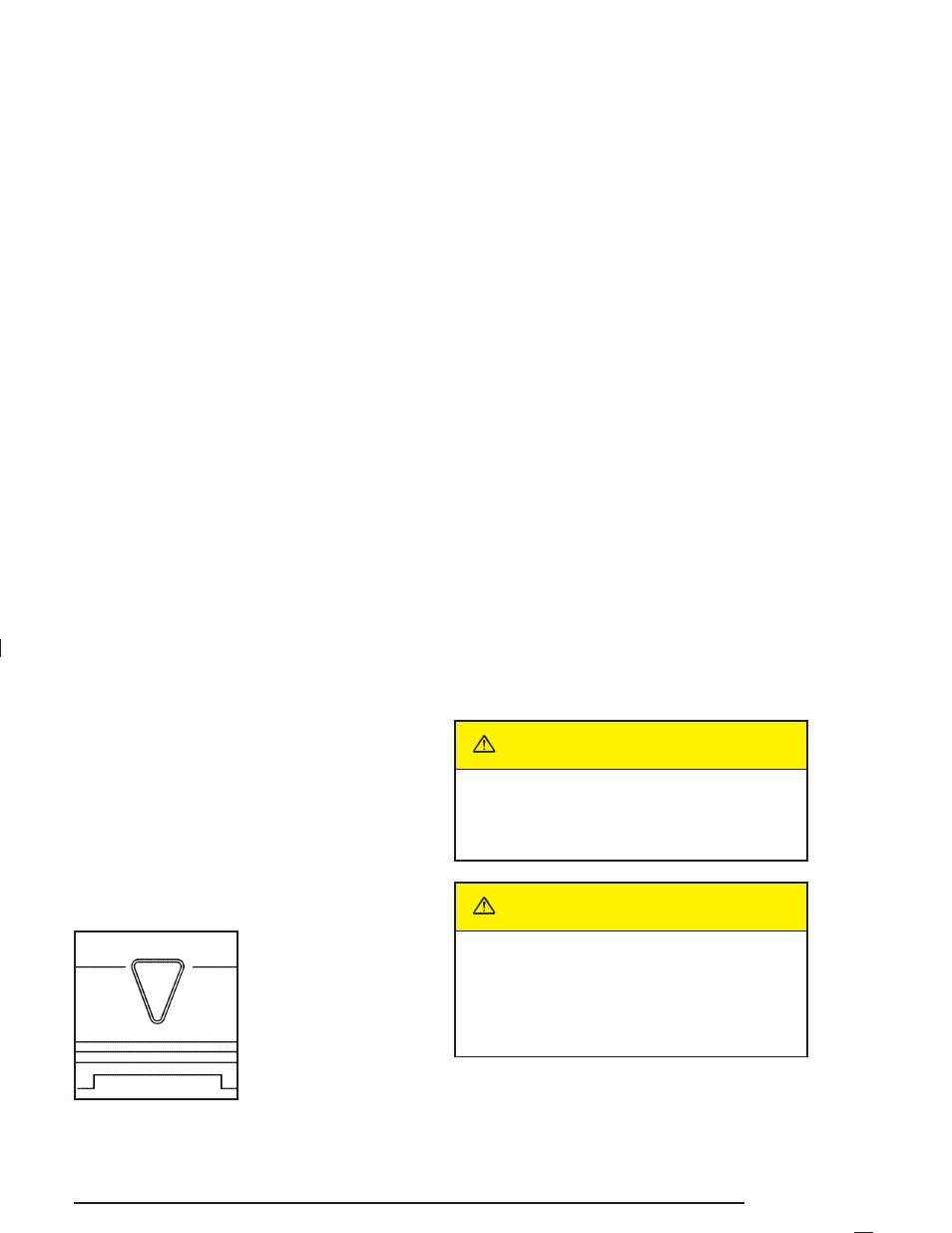 Caution | Cadillac 2005 SRX User Manual | Page 367 / 442