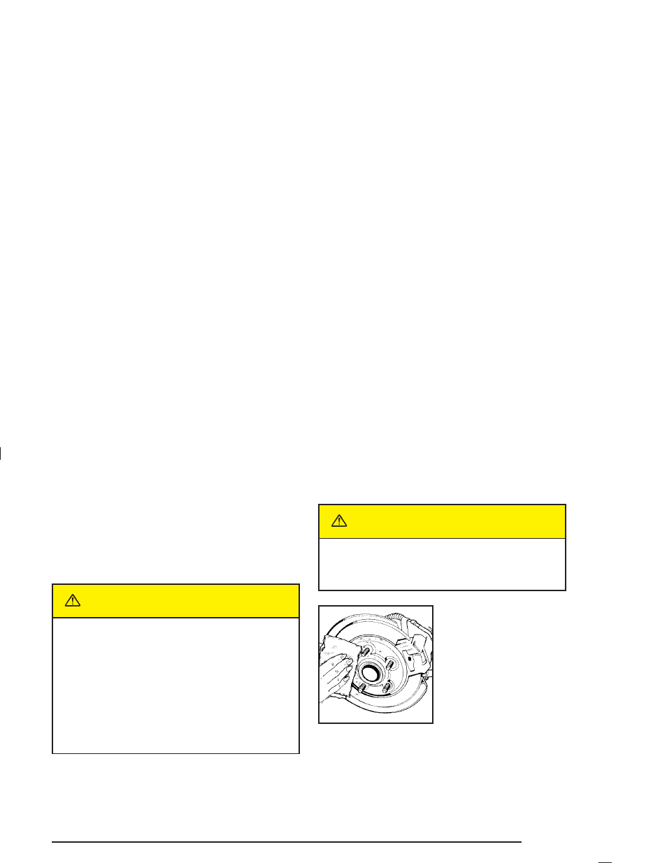 Caution | Cadillac 2005 SRX User Manual | Page 369 / 442