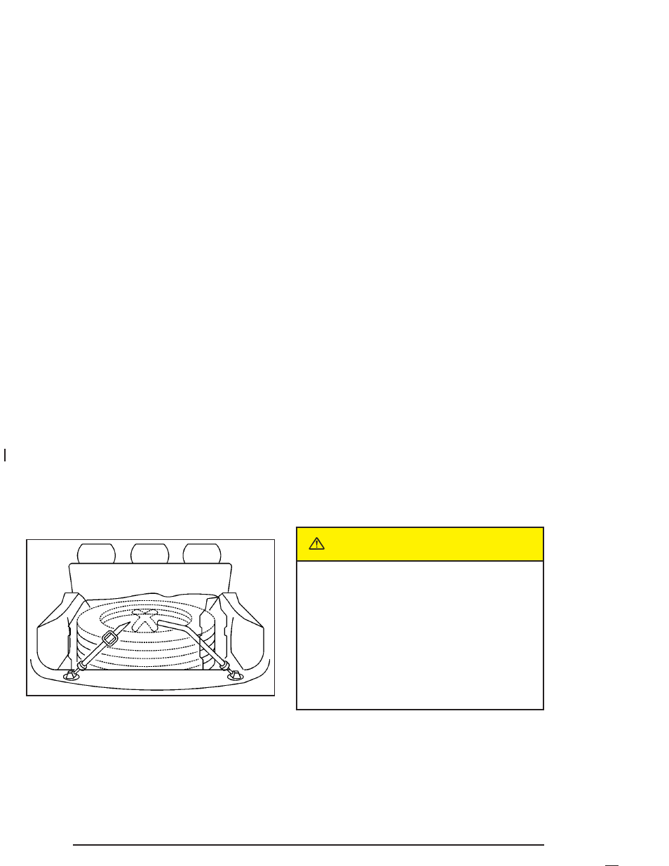 Caution | Cadillac 2005 SRX User Manual | Page 374 / 442