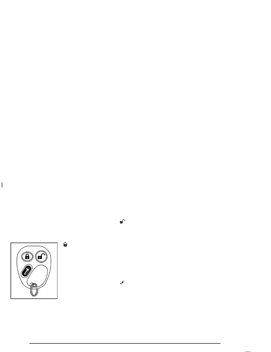 Remote keyless entry system operation, Remote keyless entry system operation -6 | Cadillac 2005 SRX User Manual | Page 72 / 442