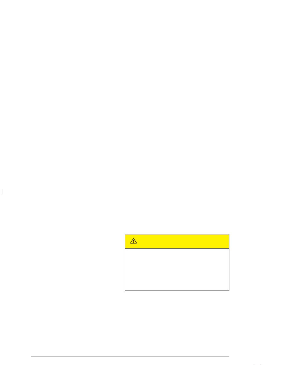 Caution | Cadillac 2005 SRX User Manual | Page 92 / 442