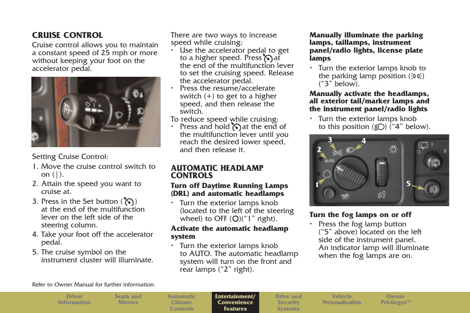 Cadillac 2005 Escalade User Manual | Page 13 / 20