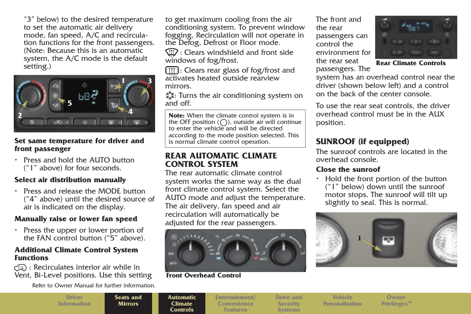 Cadillac 2005 Escalade User Manual | Page 9 / 20