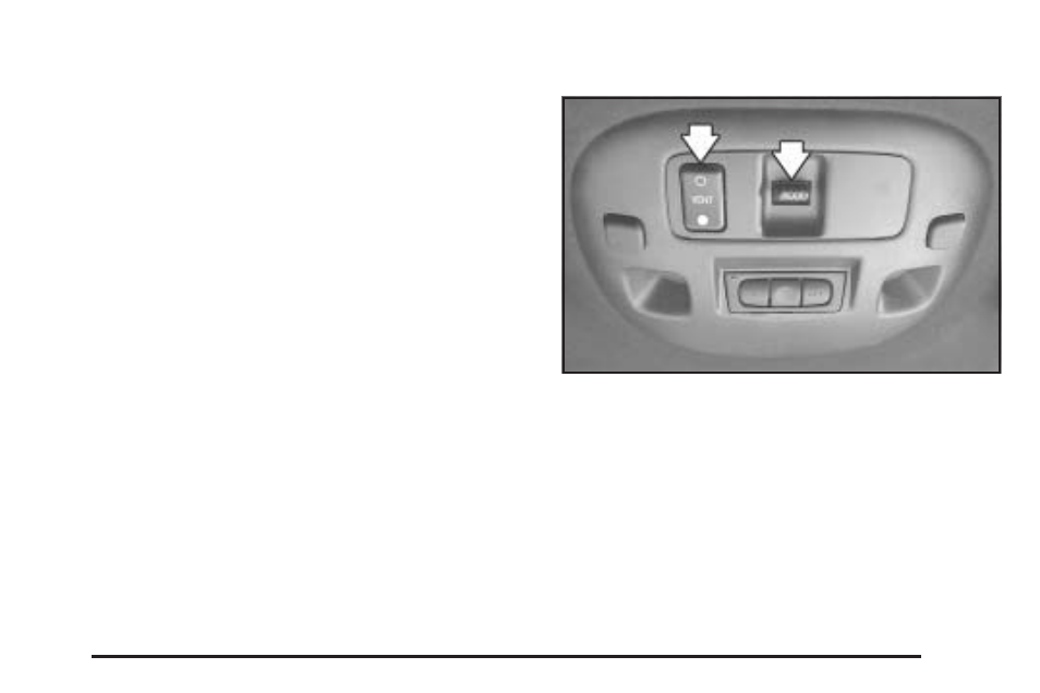 Umbrella holder, Rear storage area, Rear storage door trim armrest | Convenience net, Sunroof, Umbrella holder -51, Sunroof -51 | Cadillac 2005 DeVille User Manual | Page 113 / 416