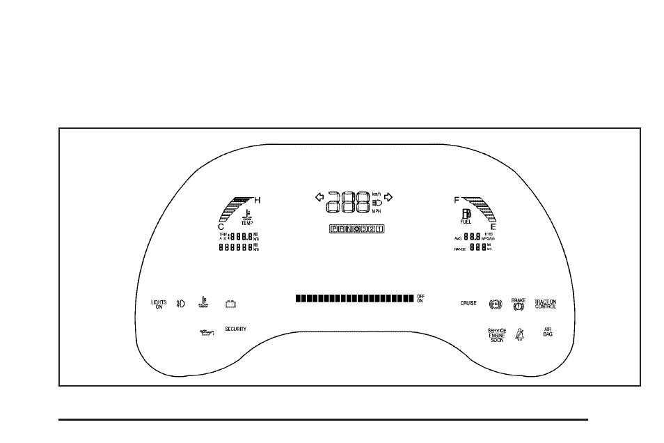 Instrument panel cluster, Instrument panel cluster -41, Instrument panel | Cluster | Cadillac 2005 DeVille User Manual | Page 157 / 416
