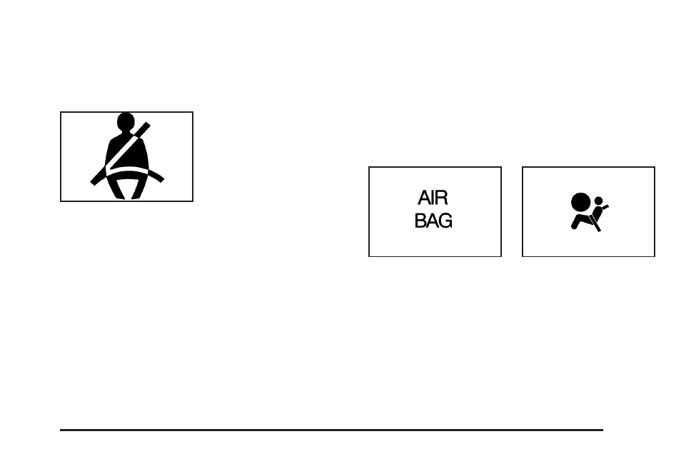 Safety belt reminder light, Airbag readiness light | Cadillac 2005 DeVille User Manual | Page 161 / 416