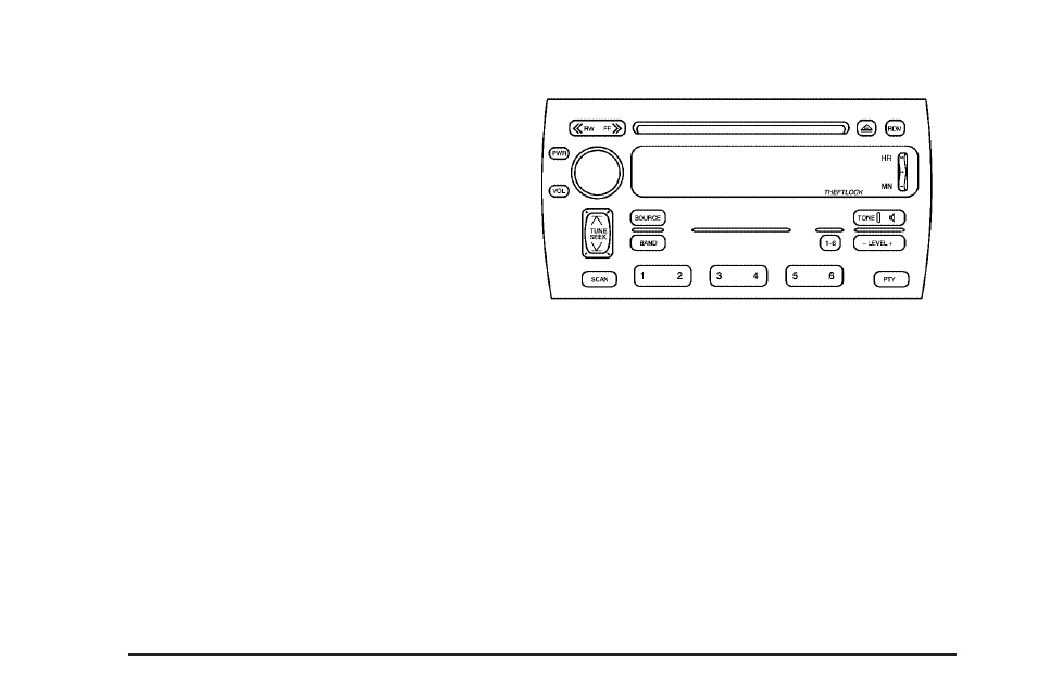 Radio with cd, Setting the time for radios without radio, Data systems (rds) -80 | Setting the time for radios with radio data, Systems (rds) -80, Radio with cd -80 | Cadillac 2005 DeVille User Manual | Page 196 / 416