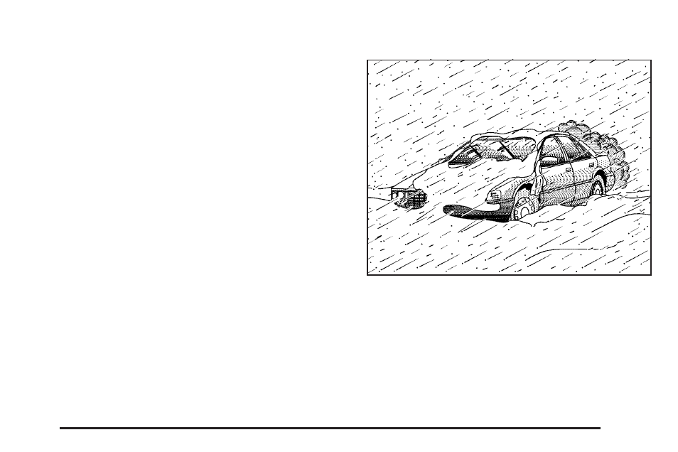 If you are caught in a blizzard | Cadillac 2005 DeVille User Manual | Page 251 / 416