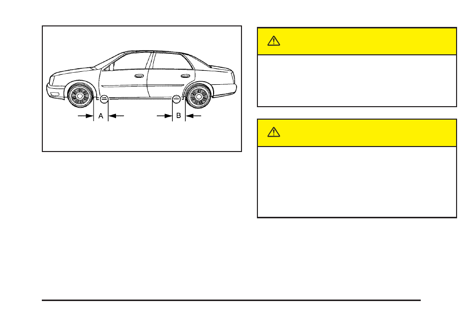 Caution | Cadillac 2005 DeVille User Manual | Page 349 / 416