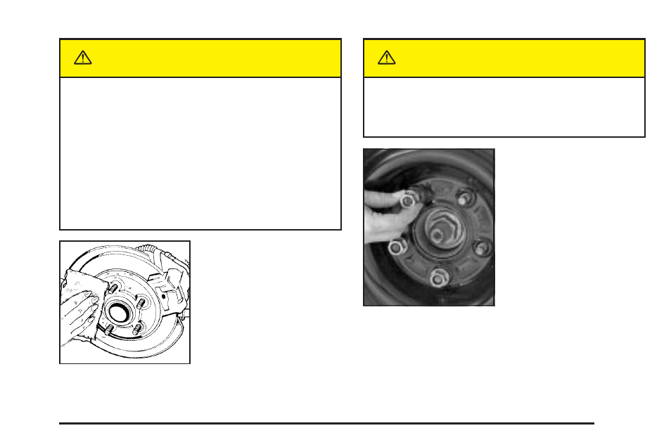 Caution | Cadillac 2005 DeVille User Manual | Page 351 / 416