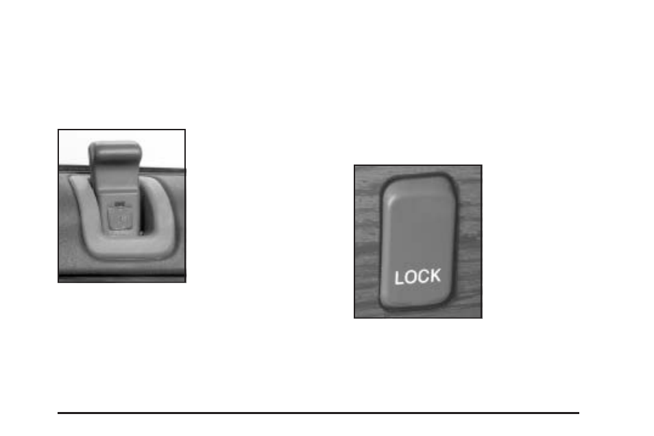 Central door unlocking system, Power door locks | Cadillac 2005 DeVille User Manual | Page 71 / 416
