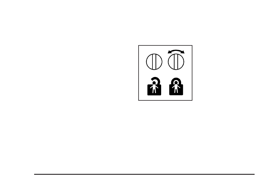 Programmable automatic door locks, Rear door security locks | Cadillac 2005 DeVille User Manual | Page 72 / 416