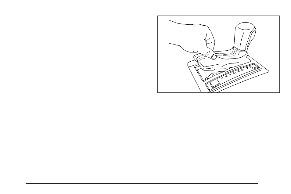 Shifting out of park (p), Shifting out of park (p) -37, Shift lock release (automatic transmission) | Cadillac 2005 CTS User Manual | Page 107 / 436