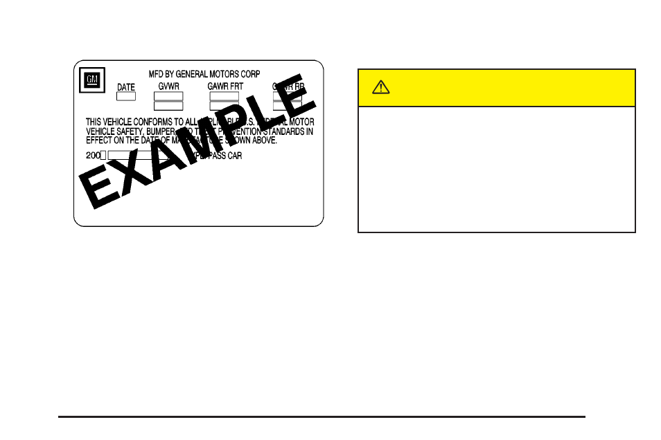 Caution | Cadillac 2005 CTS User Manual | Page 271 / 436