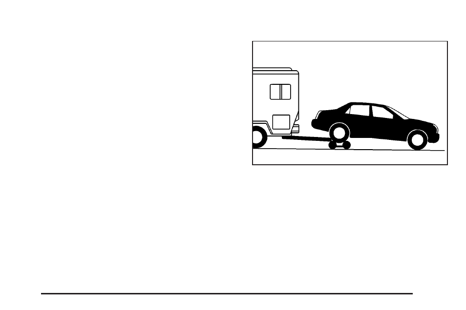 Dinghy towing, Dolly towing | Cadillac 2005 CTS User Manual | Page 273 / 436