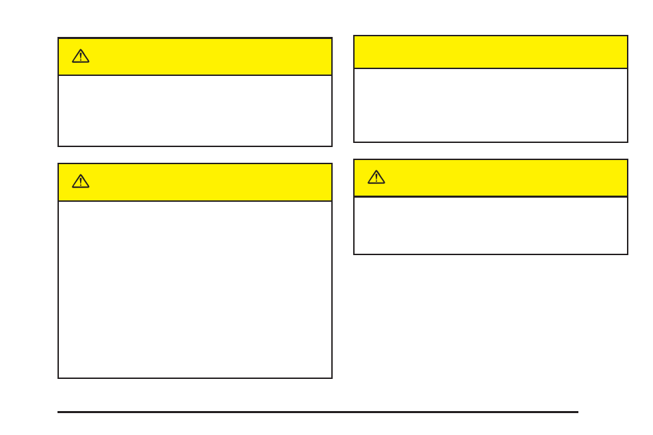 Caution | Cadillac 2005 CTS User Manual | Page 325 / 436