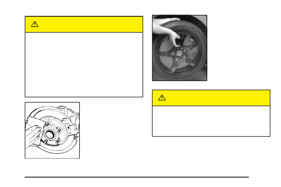 Caution | Cadillac 2005 CTS User Manual | Page 363 / 436